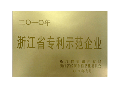 浙江省專利示范企業(yè)